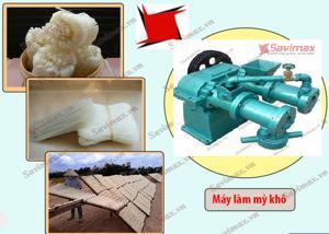 Máy đùn mỳ 2 nòng TK26 máy đùn mỳ khô