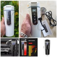 Máy đun nước, cốc nấu nước nóng 500ml cảm ứng trên xe hơi ô tô 12v-24v giúp pha trà sữa cafe, bình giữ nhiệt trên oto