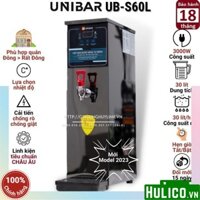 Máy đun nước nóng tự động Unibar UB-S60L - 30 lít - 60 lít/h - Mẫu mới 2023