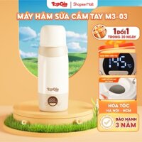 Máy đun nước pha sữa cầm tay M3-03 Topgiakids đun giữ nhiệt độ 35-55 độ, 1 đổi 1 trong 30 ngày