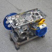 Máy đùn thịt cối INOX 32, máy xiết mỡ, máy xay xương, xay thịt Hàng Việt Nam Chất Lượng Cao