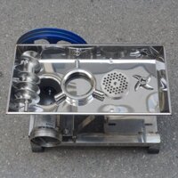 Máy đùn thịt xay xương, máy xay đùn cổ gà, máy xay đầu tôm, máy nghiền thức ăn chăn nuôi, máy bệ 22 và cối 32