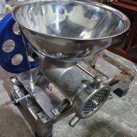Máy đùn thịt,Máy xay xương cối 32 Inox 100% lắp mô tơ 3kw dây đồng Hàng Loại 1
