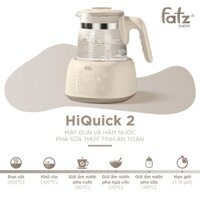 Máy đun và hâm nước pha sữa Fatz Baby HiQuick 2 FB3703HB tiện lợi cho mẹ