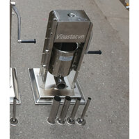 Máy đùn xúc xích 7L, máy nhồi xúc xích, lạp xưởng,tặng 1 zoăng thay thế. và 4 ống đùn 16mm, 22mm, 32mm, 38mm.