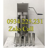 Máy đùn xúc xích lạp xưởng 7L, máy nhồi xúc xích lạp xưởng bằng tay