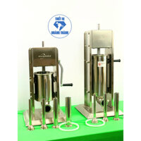 Máy đùn xúc xích, máy nhồi lạp xưởng 3l, 5l, 7l quay tay, 4 cỡ đùn