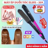 Máy duỗi ép là kẹp thẳng tóc ZLIFE - Z2279 cao cấp, Máy làm tóc tạo kiểu uốn cụp chính hãng