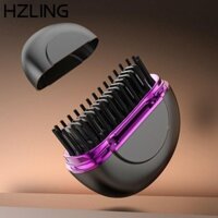 Máy duỗi HZLING, Bàn chải duỗi tóc Mini chống bỏng, Lược tạo kiểu nóng không dây chất lượng cao
