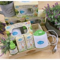 Máy đuổi muỗi kèm chai tinh dầu thảo dược Kindee Thái Lan, máy xông tinh dầu - Sản Phẩm Chính Hãng