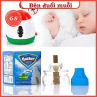 Máy đuổi muỗi tinh dầu hacker, máy đuổi côn trùng, đuổi muỗi hiệu quả cho cả gia đình