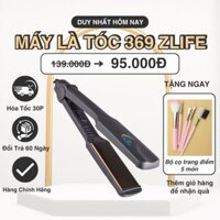 Máy Duỗi Tóc 369 ZLIFE, Máy Ép Tóc Mini Chỉnh Nhiệt 4 Chế Độ, An Toàn Không Gây Hại Tóc