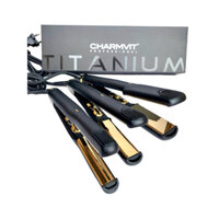 Máy duỗi tóc CHARMVIT máy là tóc tráng gương titanium cao cấp. Máy kẹp tóc, Máy là tóc thẳng