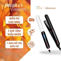 Máy duỗi tóc chuyên nghiệp KOREMI NA-886 màu Trắng, điệp áp 110V-220V, công suất 35W.(máy ép tóc tạo kiểu xoăn Hàn Quốc)