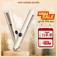 Máy Duỗi Tóc Ép Là Tóc, Máy Uốn Xoăn Tạo Kiểu Tóc Cao Cấp Làm Tóc Màn Hình Led Hiển Thị Nhiệt Độ - DT2