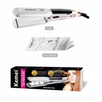 Máy Duỗi Tóc Hơi Nước Cao Cấp Professional Bảng Lớn Kemei KM 7062