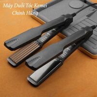 Máy Duỗi Tóc Kemei Chính Hãng Uốn Duỗi Tóc 4 Mức Nhiệt Dễ Dàng An Toàn Sử Dụng Tại Nhà