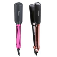 Máy duỗi tóc Kemei KM 2113 chỉnh nhiệt độ thông minh chuyên dùng duỗi ép thẳng uốn cúp đuôi -Có BH