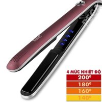 Máy duỗi tóc Kemei KM 2203 chỉnh 4 mức nhiệt độ thông minh chuyên dùng duỗi ép thẳng uốn cúp đuôi [Cực rẻ]