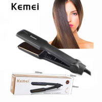 Máy Duỗi Tóc Kemei KM329 4 Mức Chỉnh Nhiệt, Máy Kẹp Tóc Uốn Tóc Tạo Kiểu Nhỏ Gọn Tiện Lợi