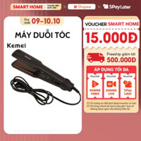 Máy Duỗi Tóc Kemei KM329 Chính Hãng, Máy Uốn Tóc Kẹp Tóc Tạo Kiểu 4 Mức Chỉnh Nhiệt Smart Home