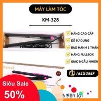 Máy duỗi tóc - kẹp tóc Kemei Km-328 chống rít giúp duỗi tóc tiện dụng làm tóc tiện dụng tại nhà 2407