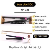 Máy duỗi tóc - kẹp tóc Kemei Km-328 chống rít giúp duỗi tóc tiện dụng làm tóc tiện dụng tại nhà 2407