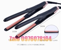 Máy duỗi tóc nam nữ, tóc tém, máy uốn tóc nam nữ bản nhỏ cao cấp có chỉnh nhiệt bản kẹp 1cm