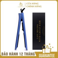 Máy Duỗi Tóc Nhiệt Hồng Ngoại Xa PYT Ion Fusion 2.0 - Sứ Bọc Tourmaline Duỗi Và Uốn 2in1 - Nút gạt - Blue Topaz Hoàng Ngọc Xanh