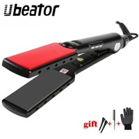 Máy Duỗi Tóc Ubeator Bản Kẹp Rộng Dáng Nghiêng Có Đèn LED Màu Đỏ