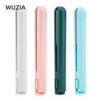 Máy duỗi tóc WUZIA, Máy uốn tóc kép USB Mini chuyên nghiệp, Dụng cụ tạo kiểu thẳng và uốn cong Dụng cụ uốn cong hữu ích Sắt phẳng cho phụ kiện kiểu tóc