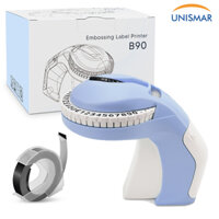 Máy Dymo Máy In Nhãn Dymo B90 3D Dập Nổi Kèm 1PK Băng Keo Đen