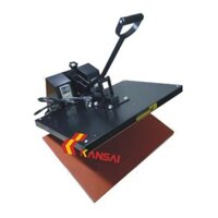 Máy ép áo chuyển nhiệt mâm thường khổ 40x60 màu đen