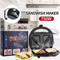 Máy ép bánh mỳ, kẹp bánh mì Sandwich Haeger [Phân phối độc quyền]
