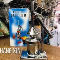 Máy ép cam ép trái cây bằng tay (inox trắng)