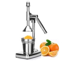 Máy ép cam inox, máy vắt cam bằng tay ép nhẹ kiệt nước, chuyên dùng kinh doanh