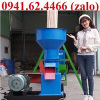 Máy Ép Cám Viên Công Nghiệp S300 - Hệ thống 3 quả lô