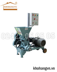 Máy ép cám viên nổi thủy sản 3A7,5Kw (cấp liệu bán tự động)