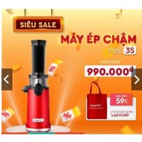 Máy Ép Cần Tây Lazychef LC-02ME - Máy Ép Chậm Mini 3S,  Máy Ép Trái Cây, Máy Làm Kem Hoa Quả