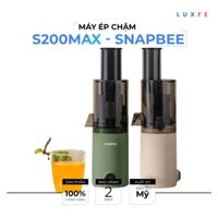 Máy ép chậm, máy ép trái cây SNAPBEE S200MAX chất liệu an toàn, độ tinh khiết cao 97% | Hàng chính hãng bảo hành 2 năm