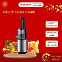 Máy Ép Chậm Mini SH KS166, KS167 - Ép kiệt bã - Vỏ bọc INOX 304 - Máy ép hoa quả mini - Thiết kế nhỏ gọn Bảo hành 12TH