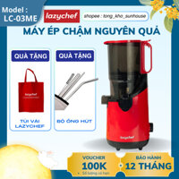 Máy Ép Chậm Nguyên Quả 3S Lazychef LC-04ME  - Máy Ép Trái Cây, Máy Làm Kem Hoa Quả, gấp gọn 3 Giây, Công nghệ Đức