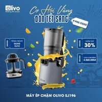 Máy Ép Chậm OLIVO SJ196 - Ép Trái Cây Nguyên Quả - Động Cơ AC Cao Cấp, Êm Nhất Thị Trường