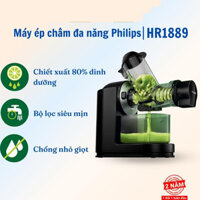 Máy Ép Chậm Philips  Trái Cây, Hoa Quả HR1889/71 Trục Ngang 150W Cao Cấp