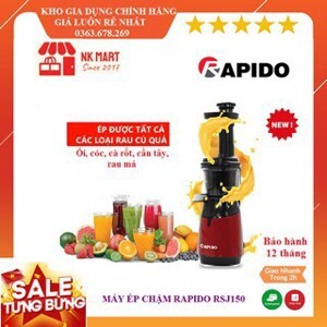 Máy ép chậm Rapido RSJ150