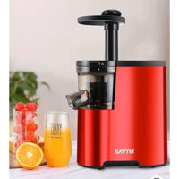 Máy ép chậm SAVTM JE07 - Máy ép trái cây rau củ tốc độ chậm lọc sạch bã tới 99%, thiết kế sang trọng, inox 304 không gỉ