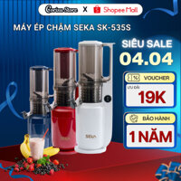 Máy ép chậm SEKA SK535S ép trái cây hoa quả công nghệ Đức, dung tích 550ml, công suất lớn 250W - Bảo hành 12 tháng