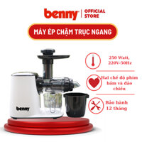 Máy Ép Chậm Trái Cây Benny Ép Siêu Kiệt BSJ-250W, 250W, ép hoa quả cứng, mềm, rau má, cần tây,…sử dụng cho gia đình