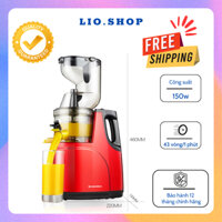 Máy ép chậm trái cây Hongxin RH312 cao cấp ép hoa quả rau củ vắt kiệt bã, bảo hành 12 tháng