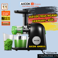 Máy Ép Chậm Trục Ngang AICOK AMR-519, Máy Ép Trái Cây, Rau Củ Thương Hiệu Đức